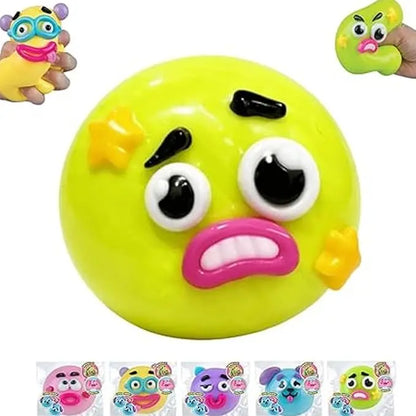 Smushers Squishy Cutie Toy - Multisensory Stress Relief Dog Face Swap, Soft Moldable Design, Safe Maltose Material, Portable Anxiety Decompression Party Favors