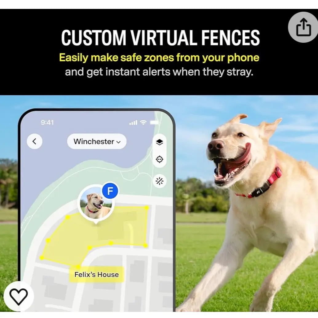 Smart Dog Collar with GPS Tracking and Monitoring Features