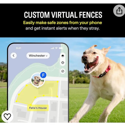 Smart Dog Collar with GPS Tracking and Monitoring Features