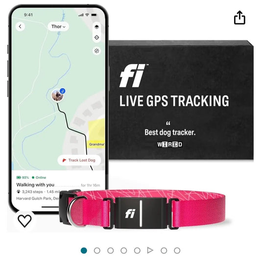 Smart Dog Collar with GPS Tracking and Monitoring Features