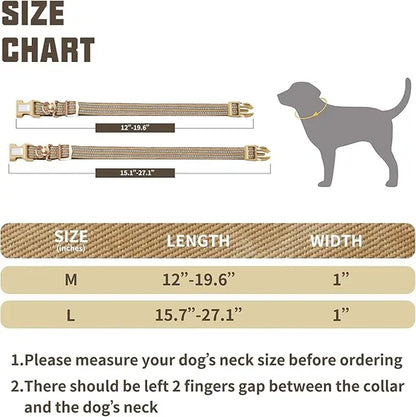 AUROTH Adjustable AirTag Dog Collar Holder for Medium to Large Dogs with Heavy-Duty D-Ring and Tangle-Free Design
